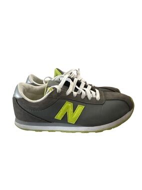 New Balance 446 Gray & Lime Lifestyle Sneakers